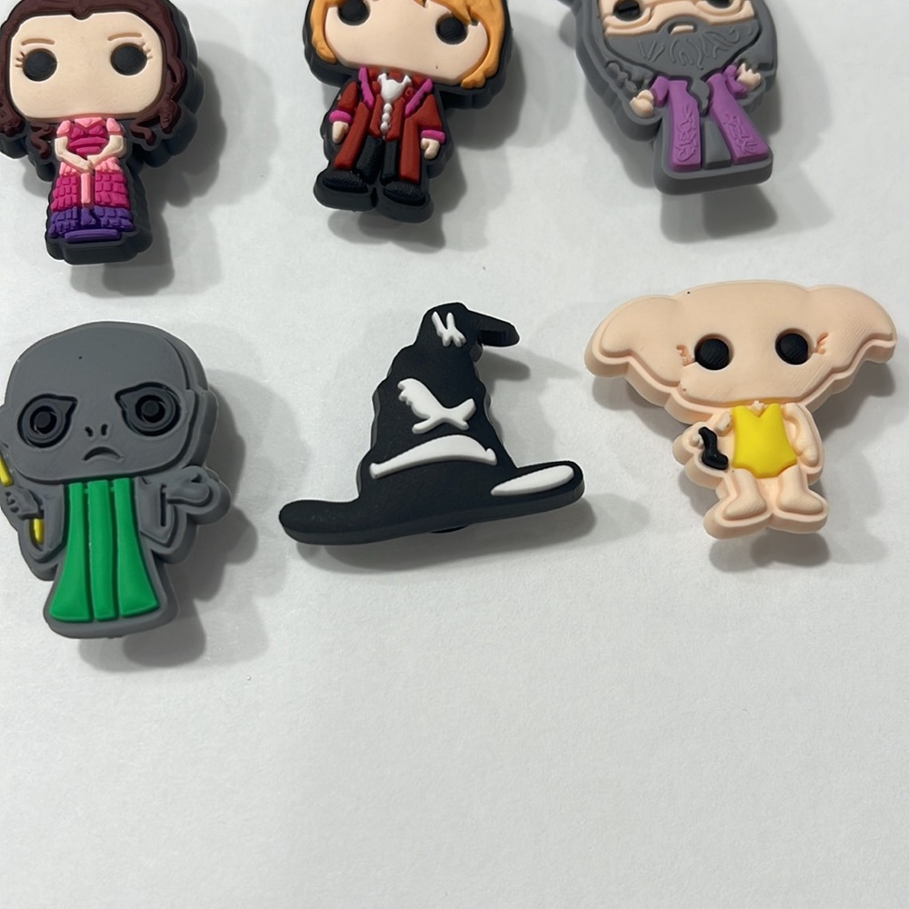 HARRY POTTER POP FUNKO JIBBITZ CROC CHARMS SET OF 12 - Picture 4 of 6